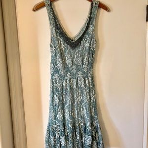 Lace embellished free People dress